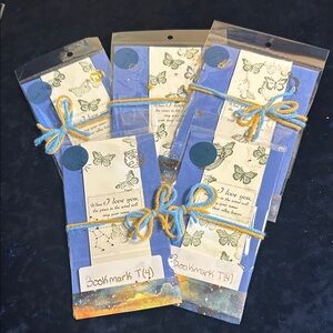 Butterfly Print Bookmark